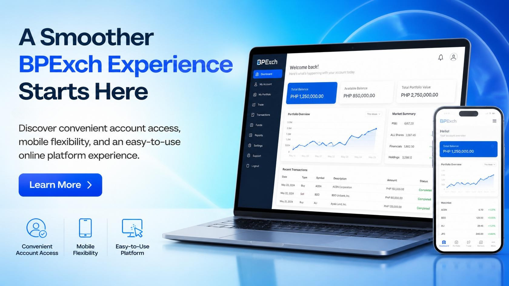 A Smoother BPExch Experience