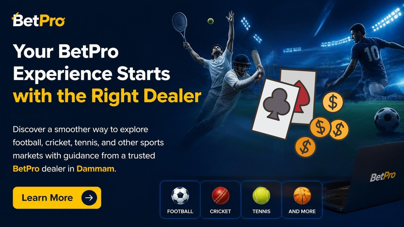 BetPro Experience Starts with the Right Betpro Dealer