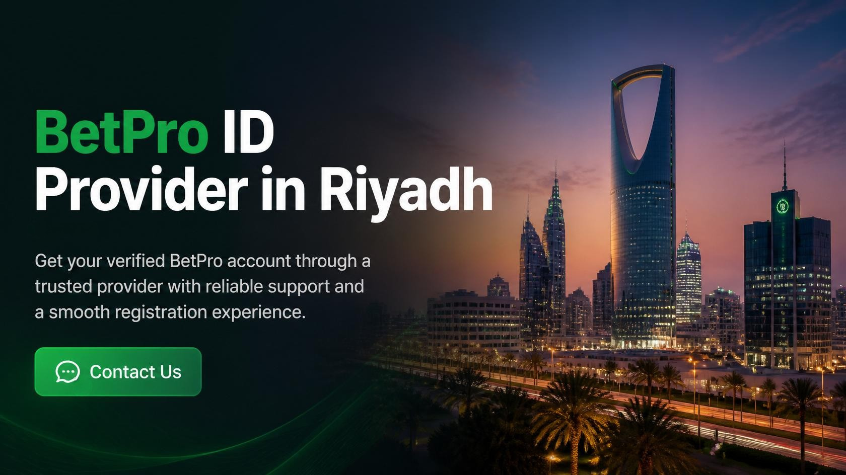 BetPro ID Provider in Riyadh
