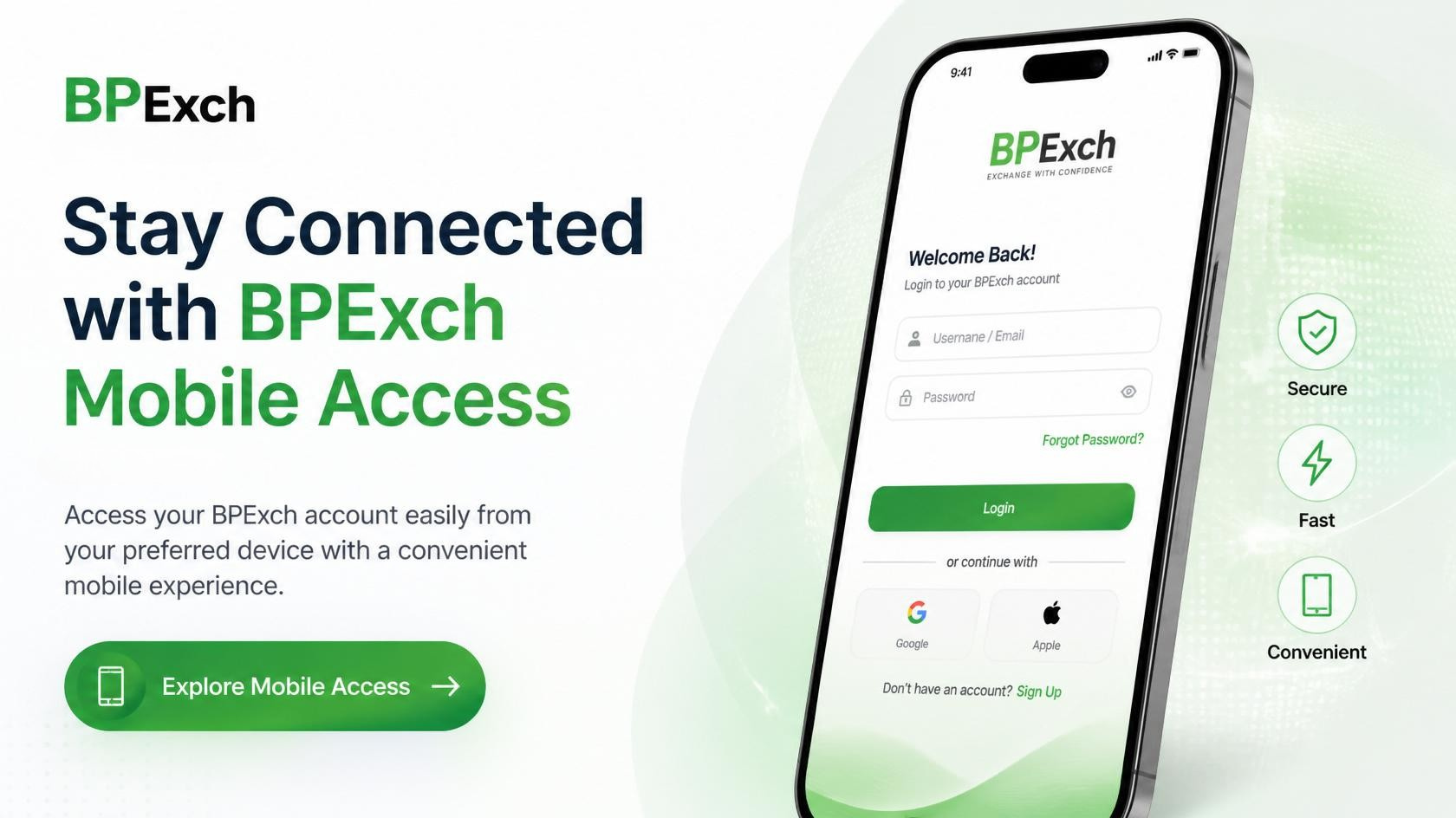 Stay Connected with BPExch Mobile Access